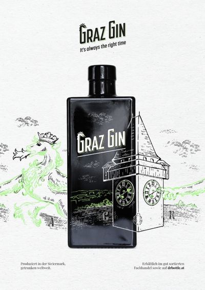 Graz Gin Flasche